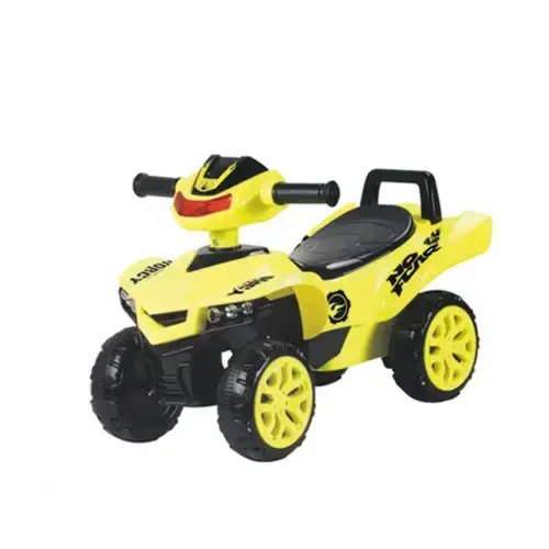 Детска количка за яздене Chipolino ATV, жълта | P111299