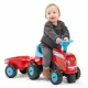 Детски трактор с ремарке Falk, червен  - 4