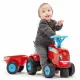 Детски трактор с ремарке Falk, червен  - 5