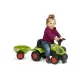 Бебешки трактор с ремарке Falk, зелен  - 2