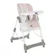 Детски стол за хранене Lorelli Gusto Satin Pink Hug  - 1