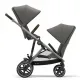 Бебешка количка за близнаци Cybex Gazelle S Soho Grey taupe  - 15