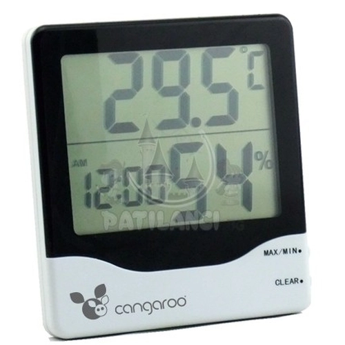 Термометър с дигитален часовник и хигрометър - TL8020 | P26801
