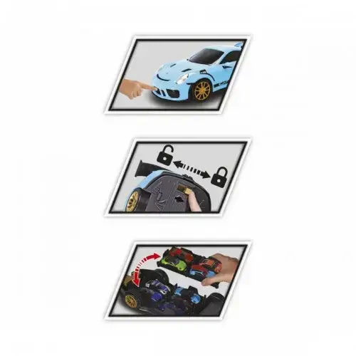 Детска играчка - Кола, Porsche 911 GT3 RS Carry Case  - 4