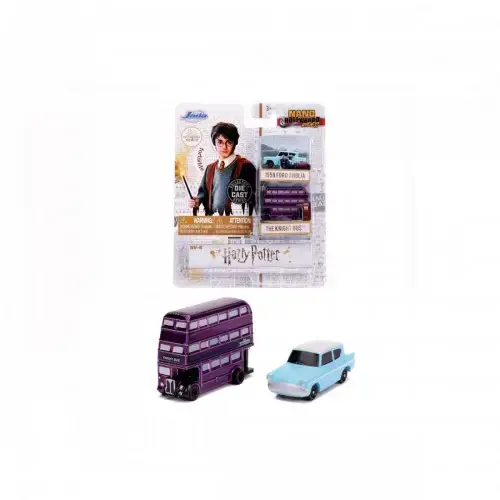 Комплект детски колички за игра, Nano Cars Harry Potter 2 бр.  - 1