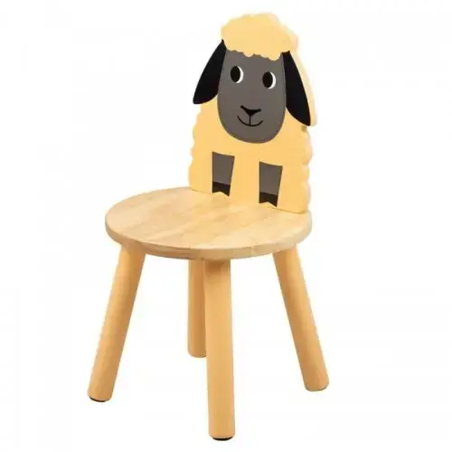 Детско дървено столче BigJigs Овчица | P114166