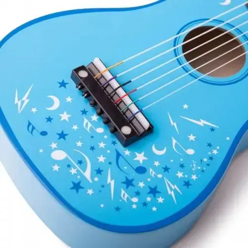 Детска дървена китара в син цвят BigJigs | P114210