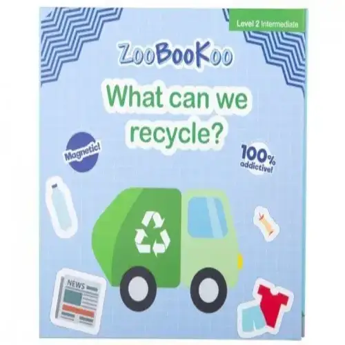 Детска магнитна книжка - Уча се да рециклирам BigJigs | P114240