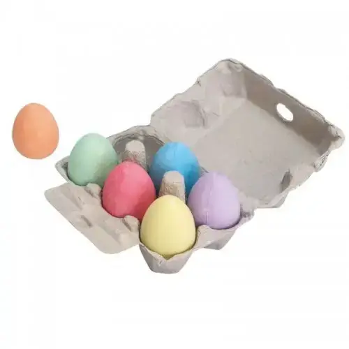 Комплект цветни детски яйца от тебешир BigJigs | P114254