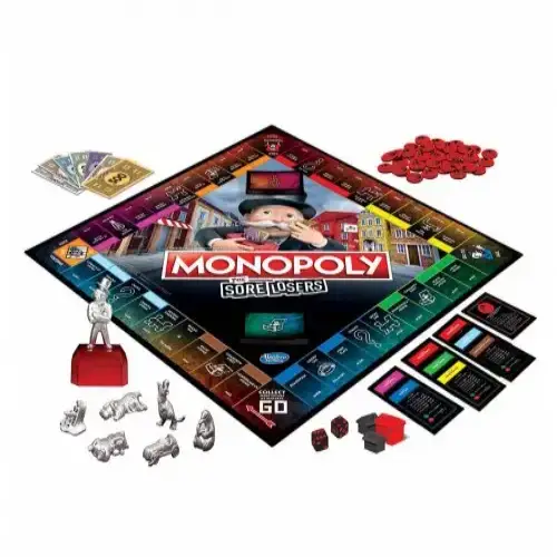 Детска настолна игра - Monopoly - За неумеещите да губят | P114310