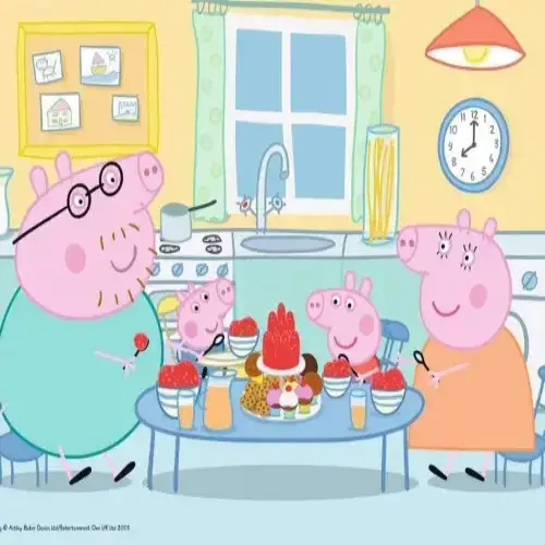 Детски пъзел, Peppa Pig - Семейно време 35 ел. | P114484