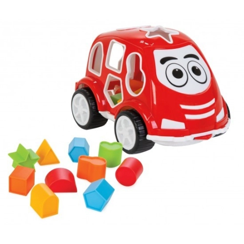Детска кола Сортер Pilsan червена | P27071