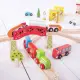 Детски дървен комплект - Влак, релси, летище и аксесоари BigJigs  - 2