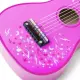 Детска дървена китара в розов цвят BigJigs  - 2
