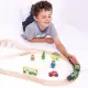 Детски дървен влаков комплект BigJigs Летящият шотландец  - 3