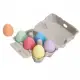 Комплект цветни детски яйца от тебешир BigJigs  - 1