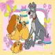 Детски пъзел, Disney Любимите кученца на Дисни, 2х24 ел.  - 2