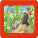 Детски пъзел, My first puzzles Малки градински животни  - 3