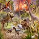 Детски пъзел Ravensburger Битката на динозаврите 60 ел.  - 2