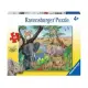 Детски пъзел Ravensburger Сафари животни 60 ел.  - 1