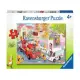 Детски пъзел Ravensburger Пожарна команда в действие 60 ел.  - 1