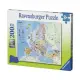 Детски пъзел Ravensburger Карта на Европа 200 ел. XXL 