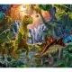 Детски пъзел Ravensburger Оазис на динозаврите 100 ел. XXL  - 2