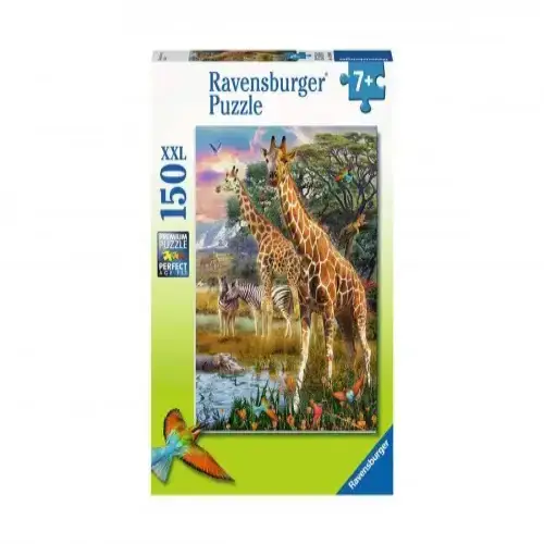 Детски пъзел Ravensburger Жирафи в Африка 150 ел. XXL | P115222