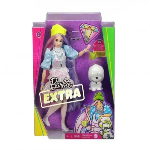 Кукла Barbie - Екстра мода, с двуцветна коса | P115293