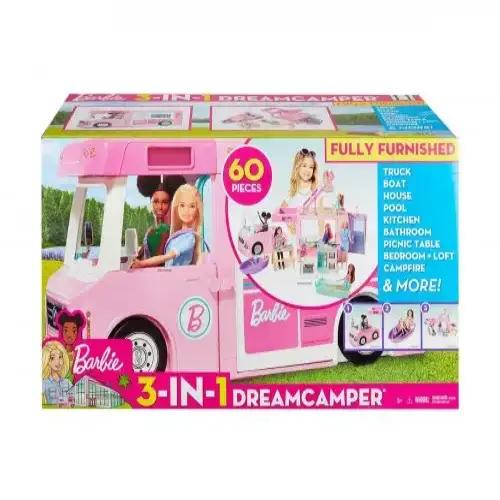 Детска играчка - Кемпер на мечтите 3в1 Barbie | P115294