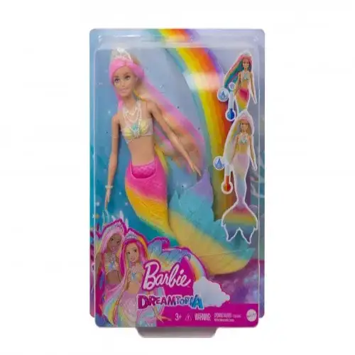 Детска кукла Barbie - Русалка с променящ се цвят | P115300