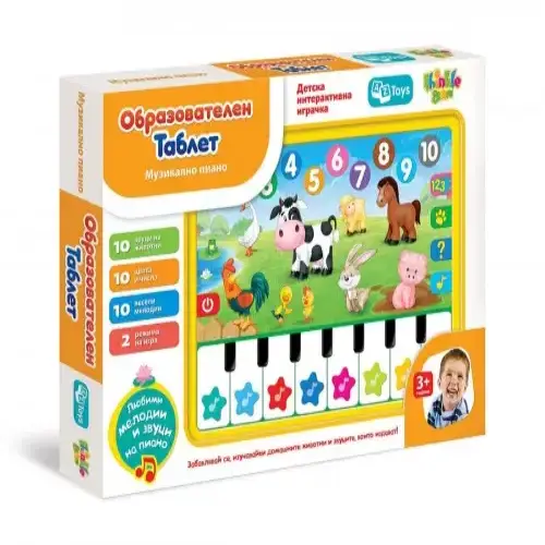 Детски образователен таблет с пиано и животни Thinkle Stars | P115341