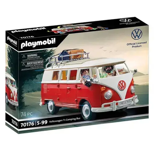 Детски комплект за игра Playmobil Къмпинг бус Volkswagen T1 | P115415