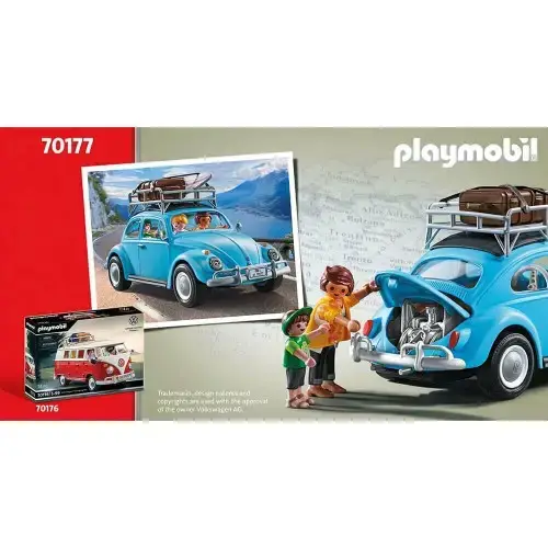 Детски комплект за игра Playmobil Volkswagen костенурка | P115416