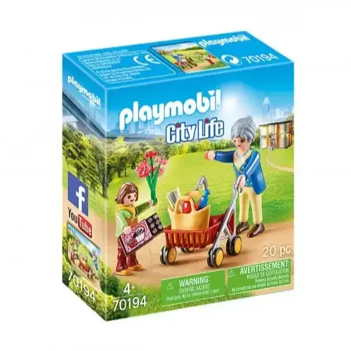 Детски игрален комплект Playmobil Баба с внуче | P115419