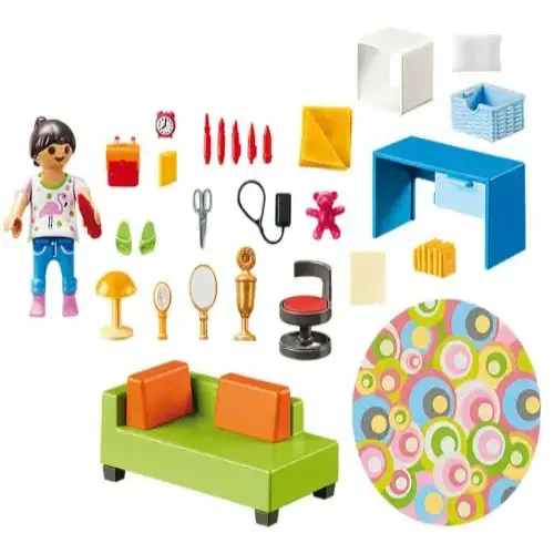 Детски комплект за игра Playmobil Тинейджърска стая | P115421