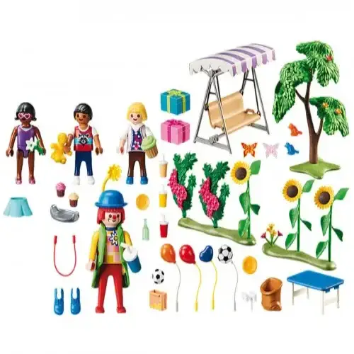 Детски комплект за игра Playmobil Детски рожден ден | P115423