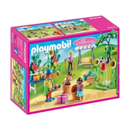 Детски комплект за игра Playmobil Детски рожден ден | P115423