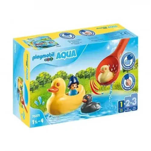Детски комплект за игра Playmobil Семейство патета | P115605