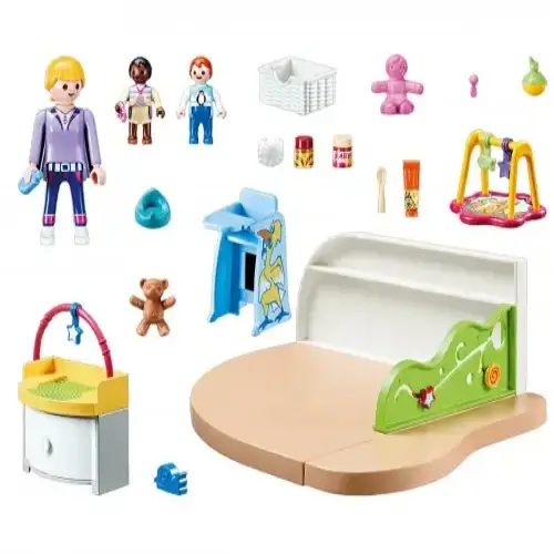 Комплект за игра Playmobil Детска стая за малки деца | P115610
