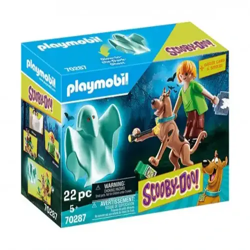 Детски комплект Playmobil Скуби До: Скуби и Шаги с призрак | P115614