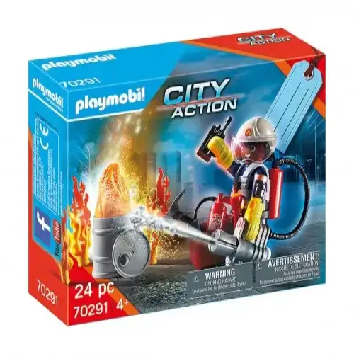 Детски подаръчeн комплект Playmobil Пожарникари | P115616