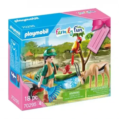 Детски подаръчeн комплект Playmobil Зоопарк | P115619