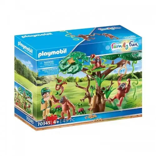 Детски игрален комплект Playmobil Орангутани на дърво | P115653