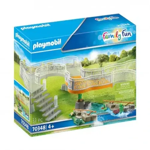 Детски комплект Playmobil Платформа за наблюдение в зоопарк | P115656