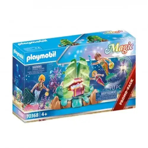 Детски комплект Playmobil Дневната на коралово семейство русалки | P115789