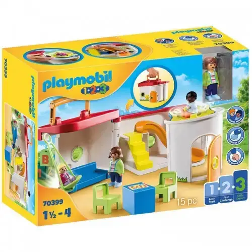 Детски комплект за игра Playmobil Преносима детска градина | P115797