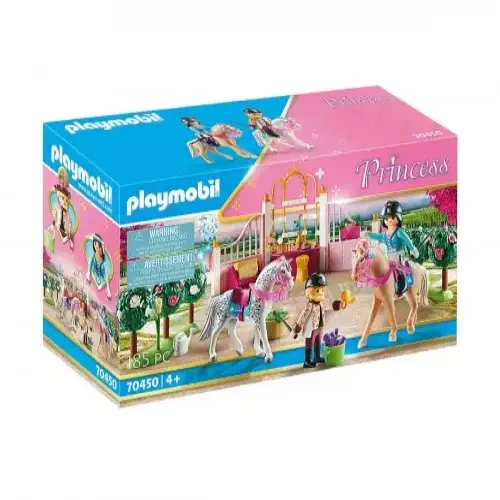 Детски комплект за игра Playmobil Урок по езда за принцеса | P115814