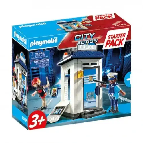 Детски комплкет за игра Playmobil Стартов пакет Полиция | P115819