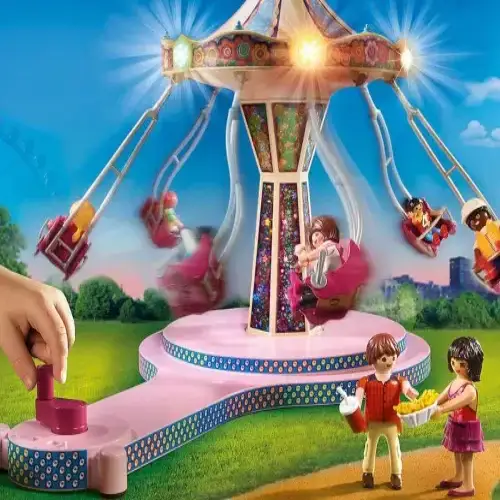 Детски комплект за игра Playmobil Голям лунапарк | P115862